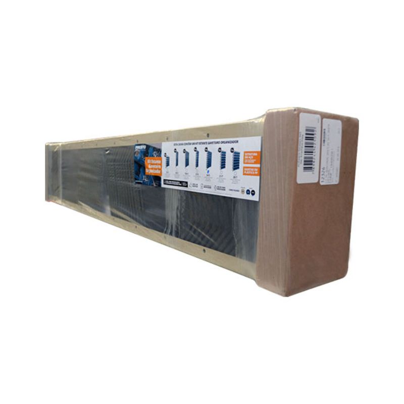 Kit-Estante-Organizadora-com-25-Gavetas-Pretas-60x66x185cm-Aco-Bege