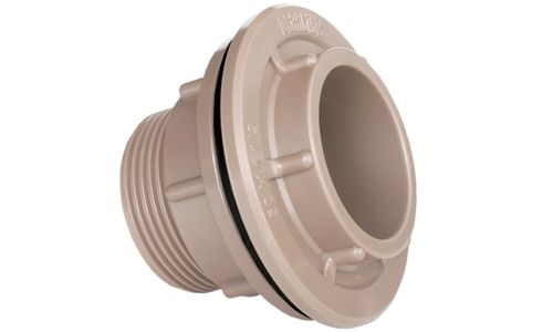 Adaptador com Flange para Caixa D'Água Soldável PVC 25mm Plastilit