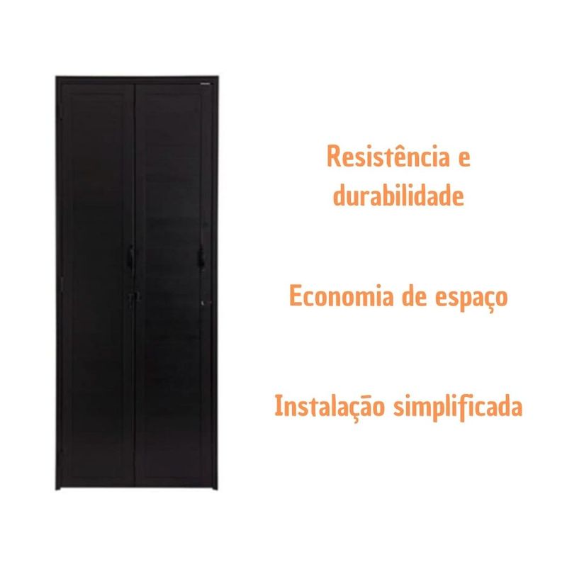 Porta-Camarao-Lambril-com-Fechadura-Preto-Direito-210x80cm