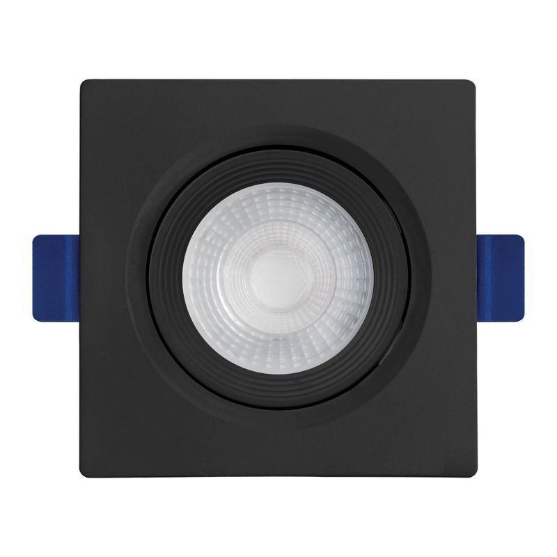 Spot-de-Led-de-Embutir-Quadrado-Preto-Eco-5W-350-Lumens-Luz-Amarela