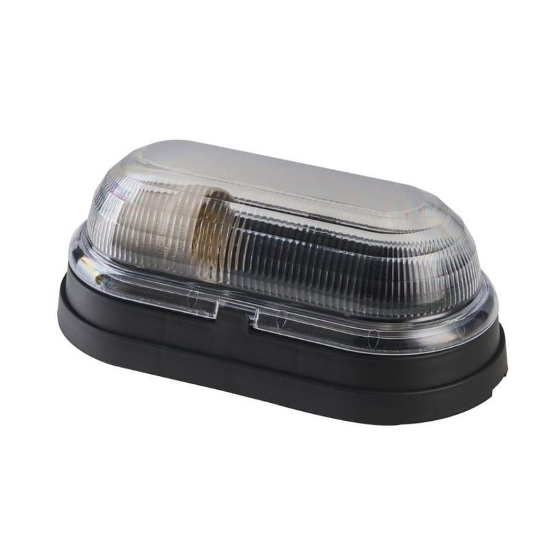 Tartaruga-em-Polipropileno-Preta-sem-Grade-IP54-para-1-Lampada-E27