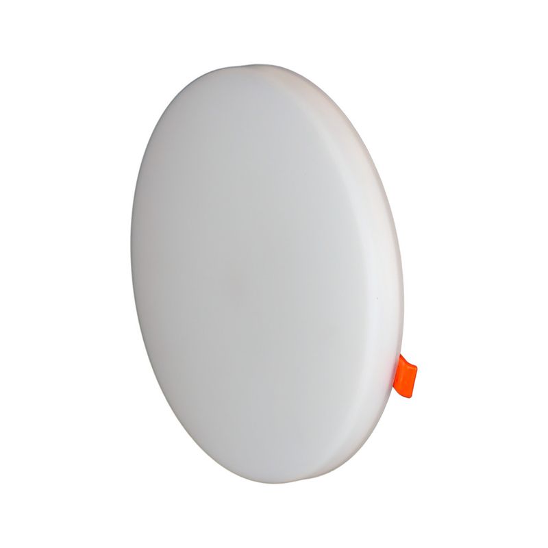 Painel-de-LED-Embutir-e-Sobrepor-Redondo-32W-22X22cm-Luz-Amarela