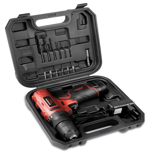 Furadeira Parafusadeira de Impacto 3/8" 12V 1 Bat PI-10MA Mondial