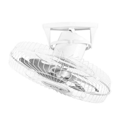 Ventilador de Teto Premium Branco 360 Graus Controle Parede Bivot