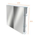 Espelheira-para-Banheiro-Vidro-e-Metal-Cris-Slipe-II-62cm-Incolor