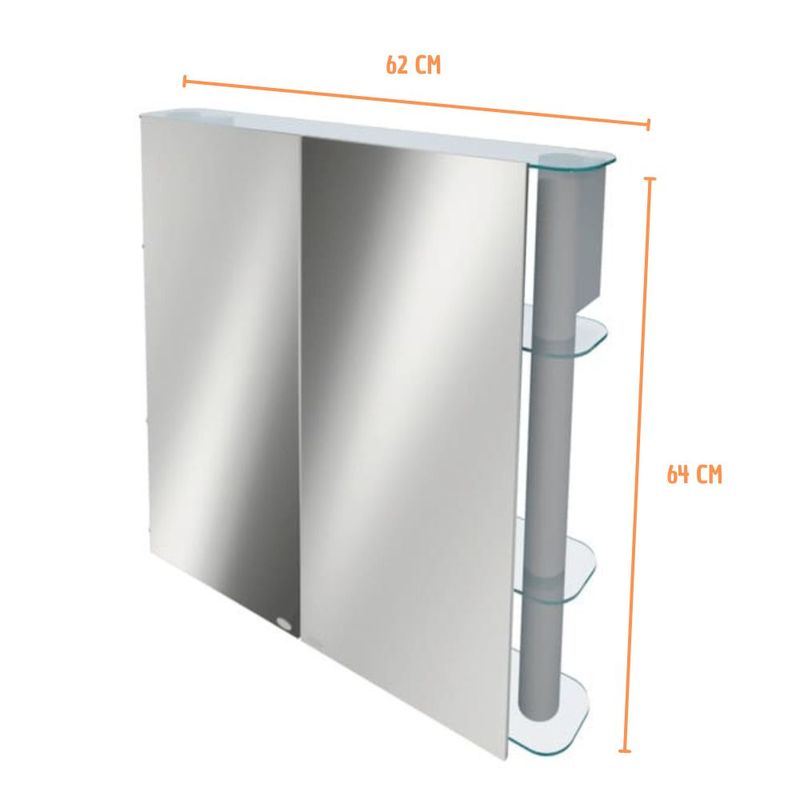 Espelheira-para-Banheiro-Vidro-e-Metal-Cris-Slipe-II-62cm-Incolor