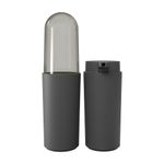 Kit-Banho-2-pecas-Polipropileno-Cinza-Serene-Coza
