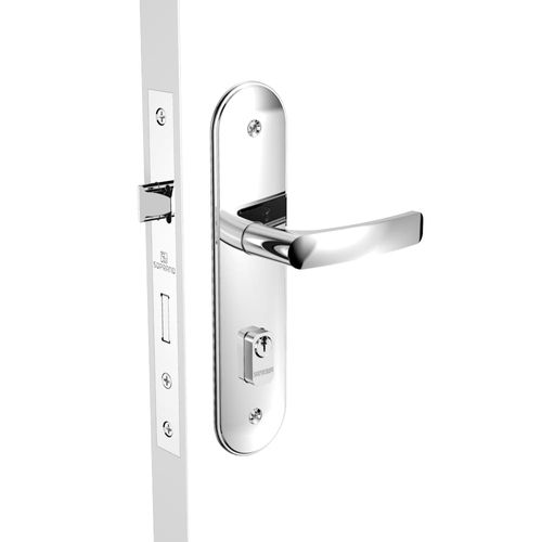 Fechadura Externa Pali Reta ESP43 40mm Cromada