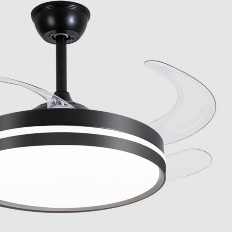 Ventilador-de-Teto-Retratil-Isis-Preto-LED-Controle-Remoto-Bivolt