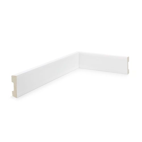 Guarnição Poliestireno Frisado Branco 05x150x240cm