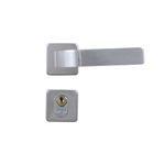 Fechadura-Externa-Roseta-Quadrada-Modena-40mm-Cromado