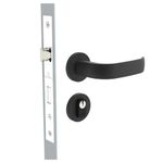 Fechadura-Externa-Roseta-Redonda-40MM-Icaro-Reta-Preto-Fosco