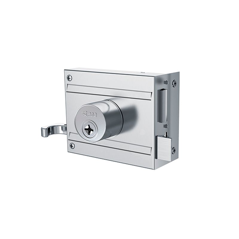 Fechadura-de-Sobrepor-para-Portao-1701-100-Acabamento-em-Inox