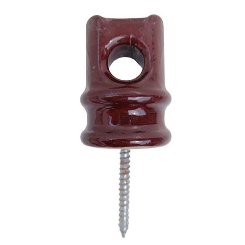 Isolador Porcelana Tipo Pimentão 54X72mm