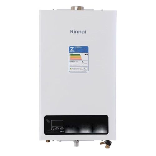 Aquecedor de Água a Gás GLP 15L E15 FEHBL8 Digital Bivolt Rinnai