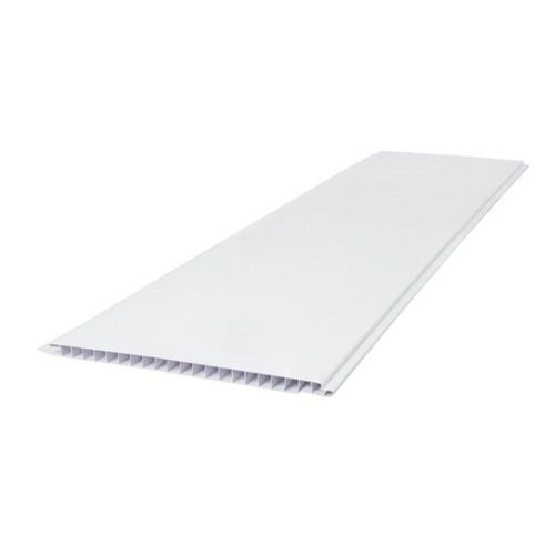 Forro PVC Junta Seca Branco 9mm 20x400cm Pacote com 8m2