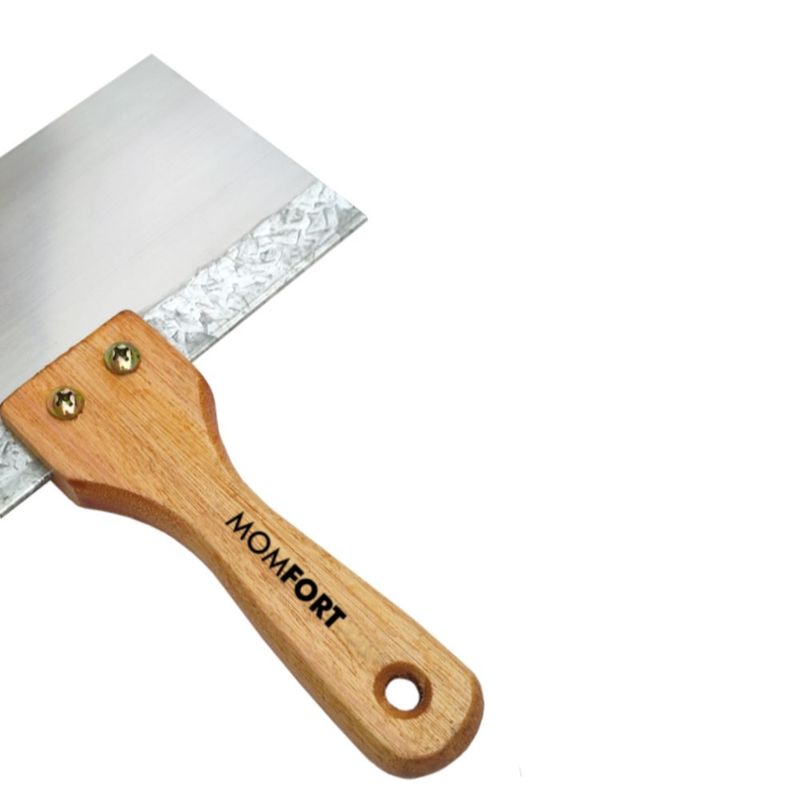 Espatula-de-Aco-Inox-Para-Drywall-Gesso-25cm-Cabo-Madeira-Momfort