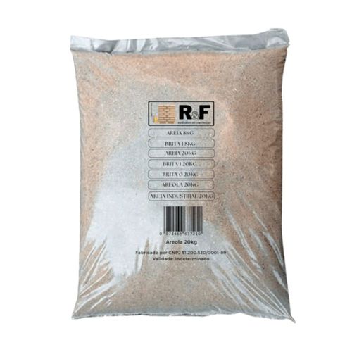 Areia Fina Areola 20Kg R&F