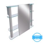 Espelheira-para-Banheiro-Vidro-e-Metal-New-Cris-Slipe-62cm-Incolor
