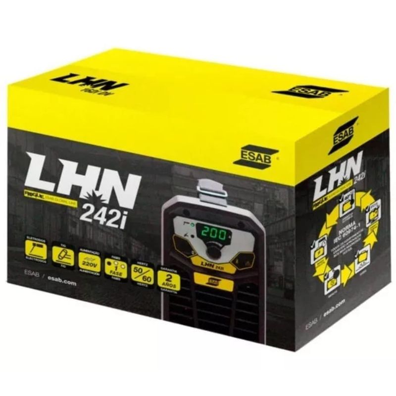 Inversora-de-Solda-200A-Eletrodo-Tig-ROGUE-LHN-242I-220V-Esab