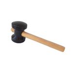 Martelo-de-Borracha-80-mm-Preto-Cabo-Madeira-Momfort