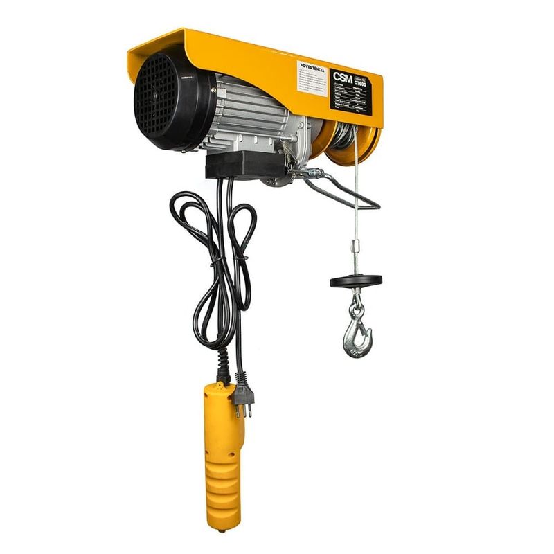 Guincho-Eletrico-300-600kg-1200W-12m-Cabo-Aco-TEC-GT300-600-127V-CSM
