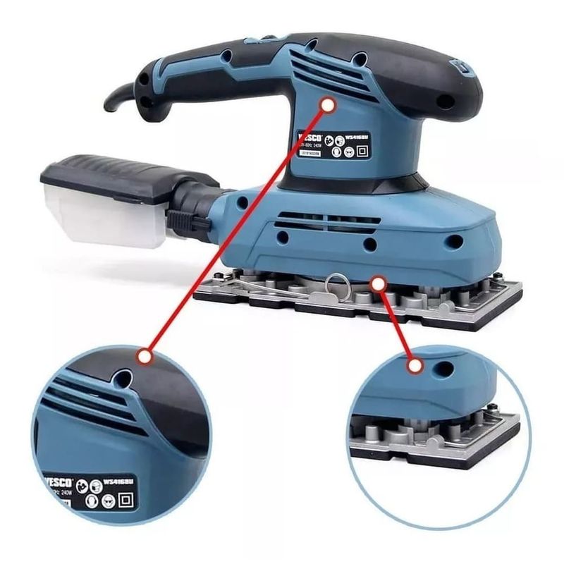 Lixadeira-Orbital-240W-1-3-de-Folha-de-lixa-WS4168U-127V-Wesco