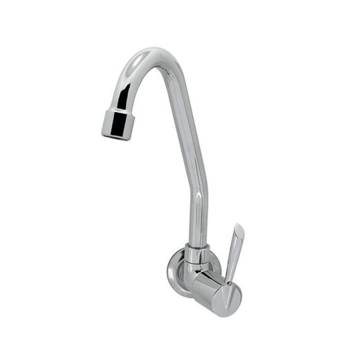 Torneira para Cozinha Parede 1/4V Bica Média Cromado 1168 C61