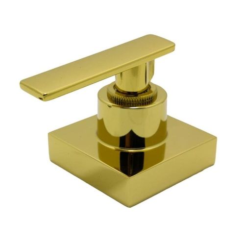 Acabamento Registro Base Deca Gaveta/Pressão até 1" C65 Alavanca Ouro