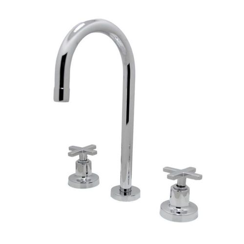 Misturador para Banheiro Mesa Bica Alta 1/4V Cromado 3196