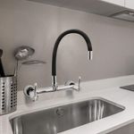 Misturador-para-Cozinha-Parede-1-4V-Preto-Color-3368-C61-DN15