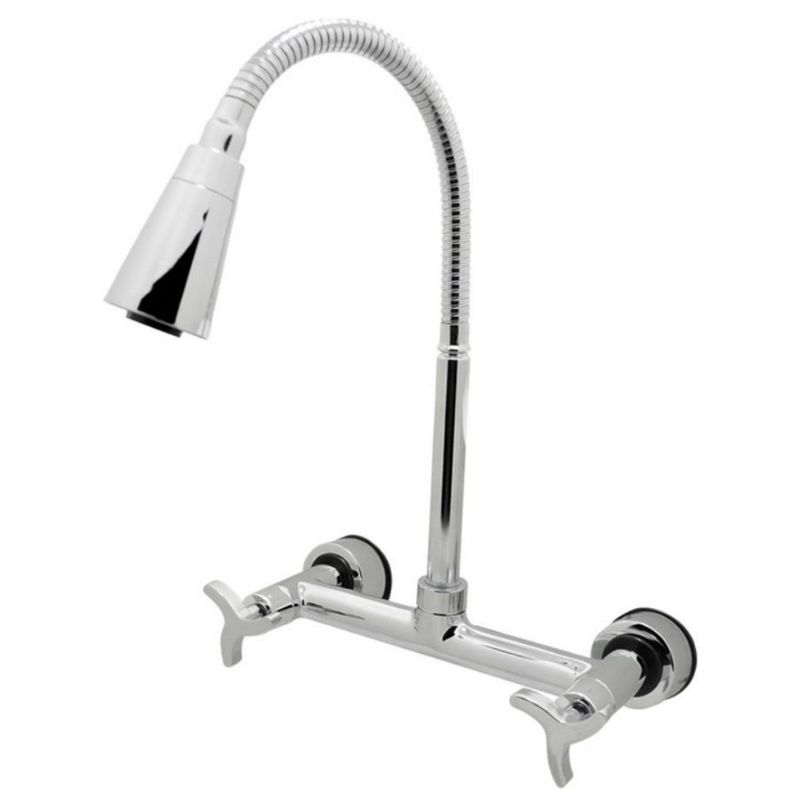 Misturador-para-Cozinha-Parede-1-4V-Cromado-Conic-C54-3368-DN15-20