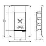 Campainha-Eletronica-Com-Fio-4x2-com-28-Toques-e-Botao-Touch-LECO4004