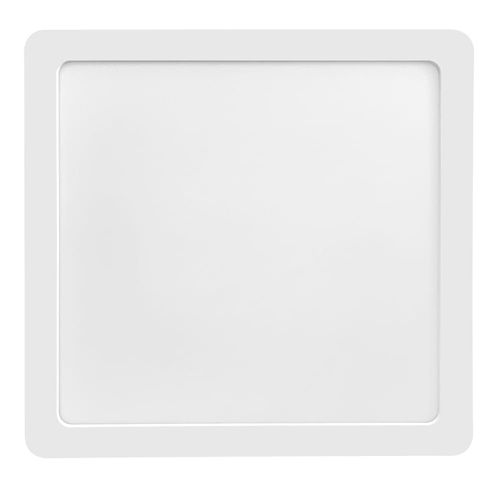 Painel de LED Sobrepor Play Quadrado 18w 21x21cm Luz Branca