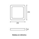 Painel-de-LED-Sobrepor-Play-Quadrado-18w-21x21cm-Luz-Branca