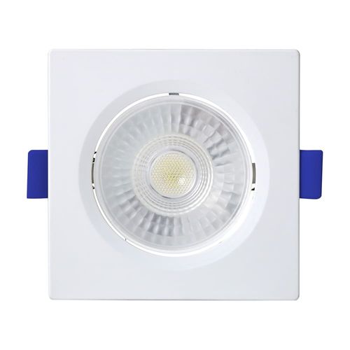 Spot de Led de Embutir Quadrado Branco 6W 410 Lúmens Luz Branca
