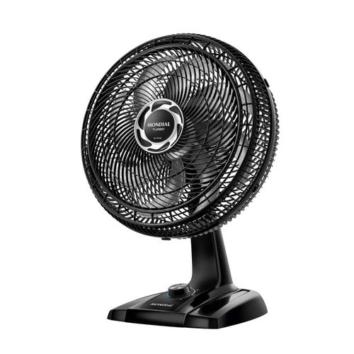 Ventilador de Mesa Turbo NVT40 Preto com 8 Pás 40cm 140w 220V