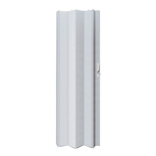 Porta Sanfonada PVC Cinza 210x60cm