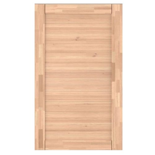 Folha de Porta Frisada Maciça Eucalipto 15 Réguas 210x70cm