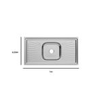 Pia-para-Cozinha-Aco-Inox-100x55cm-com-Cuba-Central