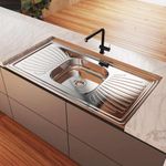Pia-para-Cozinha-Aco-Inox-100x55cm-com-Cuba-Central