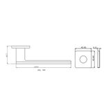 Fechadura-Externa-Roseta-Quadrada-Flat-55mm-Preto