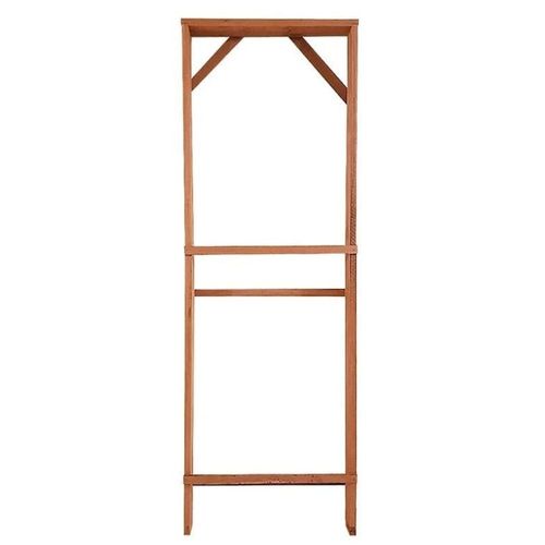 Jogo de Batente Eucalipto Montado 215x80x13cm