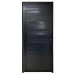Porta-Laminada-Fechada-Aluminio-Preto-Esquerdo-210x70cm
