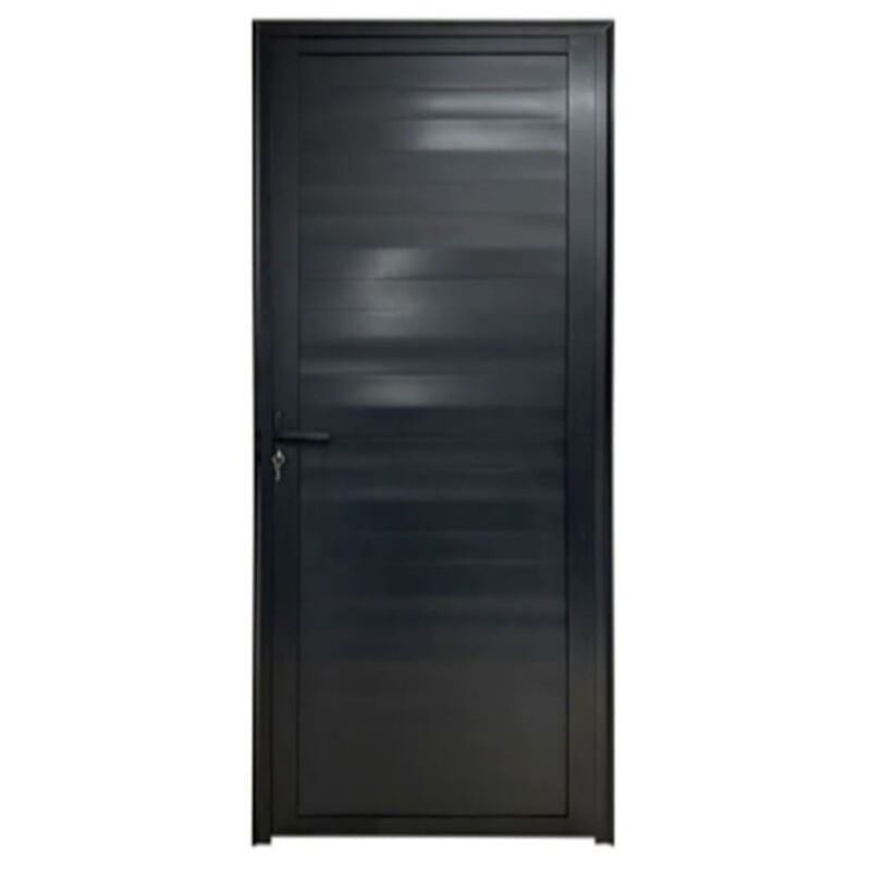 Porta-Laminada-Fechada-Aluminio-Preto-Direito-210x60cm