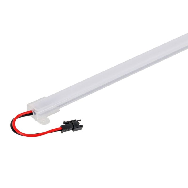 Perfil-de-Sobrepor-em-ABS-Branco-com-Fita-de-LED-12W-Luz-Amarela-220V