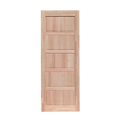Folha de Porta Frisada Maciça Eucalipto BB023 210x70cm