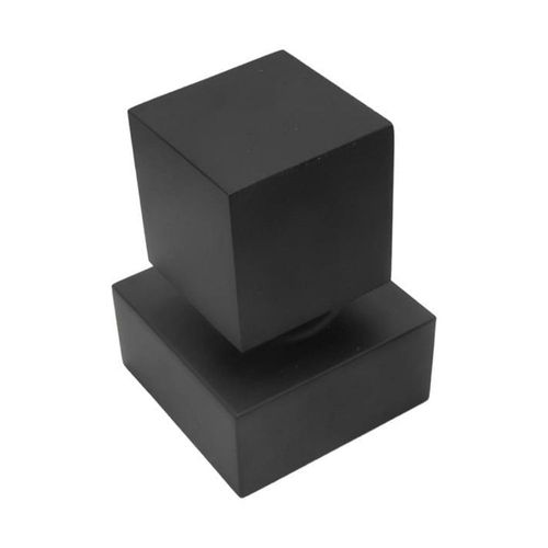 Acabamento Registro Base Deca Gaveta/Pressão 1/2" a 1"C90 Square Preto