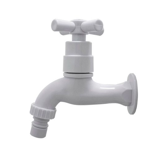 Torneira para Tanque/Jardim Parede Curta C31 DN15-20 Branco