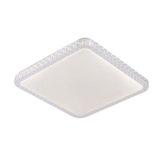 Plafon de LED Sobrepor Branco 24W 34x34cm 1920 Lúmens 3 Tons de LED